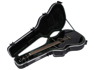 SKB Thin-line Acoustic-Electric/Classic Shaped Hardshell Case - TSA Latch