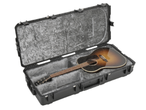 SKB iSeries 4217-18 Waterproof Case - Black - Acoustic Guitar Inlay